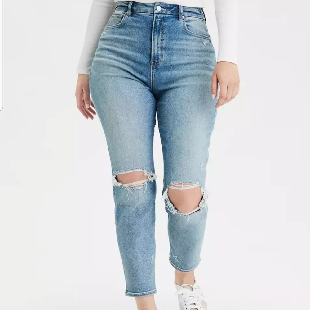 American Eagle curvy mom jeans 16